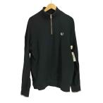 FRED PERRY(フレッドペリー) Half Zip Sweatshirt ワンポイントロゴ刺繍 ハ 中古 古着 0425