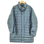LANDS END(ランズエンド) キルティング ジップアップダウンコート メンズ XXL 中古 古着 0425