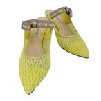 DIANA( Diana ) сетка лента шлепанцы женский JPN:24 б/у б/у одежда 0203