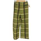 ZARA(ザラ) ZW COLLECTION CHECKERED LINEN BLEND TROUSERS 中古 古着 0822