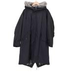 BURBERRY BLACK LABEL(バーバリーブラックレーベル) ラビットファー 裏地チェック ライ 中古 古着 0643