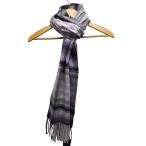 johnstons of elgin(ジョンストンズオブエルガン) スコットランド製 カシミヤ チェック柄 中古 古着 0306