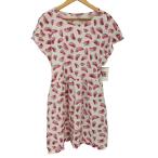 ショッピングキャスキッドソン Cath Kidston(キャスキッドソン) スイカ柄ワンピース レディース US：12  中古 古着 0223