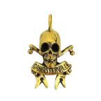 GANGSTERVILLE(ギャングスタビル) SKULL スカルデザイン ネックレストップ  メンズ 表 中古 古着 0425