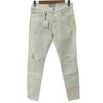 ショッピングzara ZARA(ザラ) SKINNY FIT ダメージ スキニーデニム メンズ  40 中古 古着 0347