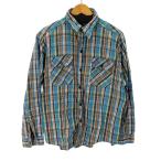 ショッピングused USED古着(ユーズドフルギ) MR.LEGGS USA製 ヘビーネル メンズ import：L  中古 古着 1243