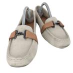 UGG( UGG ) кожа ремешок bit мокасины женский JPN:24.5 б/у б/у одежда 0222