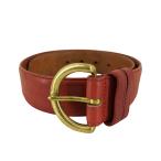 COACH( Coach ) USA производства OLD COACH Old кожаный ремень женский 26 65cm б/у б/у одежда 0529