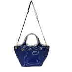 ショッピングサボイ SAVOY(サボイ) 2way エナメル モノグラムバッグ レディース 表記無  中古 古着 0825