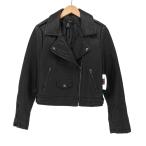 FOREVER 21(フォーエバー21) 短丈 ダブル ライダースジャケット レディース JPN：S  中古 古着 1002