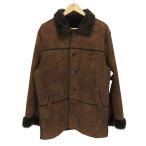 ZARA( Zara ) SUEDE MOUTON JACKET поддельный замша мутон боа жакет б/у б/у одежда 0802