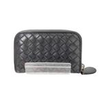 BOTTEGA VENETA(ボッテガヴェネタ) イントレチャート ラウンドジップ レザー コインケース  中古 古着 0950