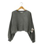 MOUSSY STUDIOWEAR( Moussy Studio одежда ) one отметка Logo вышивка укороченные брюки Crew ne б/у б/у одежда 0810