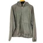 ショッピングzara ZARA(ザラ) ウォッシュ加工ジップアップフーディ メンズ  XL 中古 古着 0923