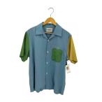WEIRDO(ウィアード) WRD CORP S/S SHIRT ロゴデザイン オープンカラー 半袖シャツ 中古 古着 0425
