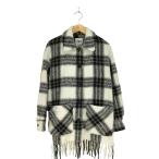 ショッピングzara ZARA(ザラ) 裾フリンジシャギーシャツジャケット レディース  S 中古 古着 0444