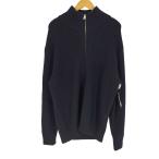 ショッピングzara ZARA(ザラ) ダブルジップ ドライバーズ ニット メンズ import：XL  中古 古着 0322
