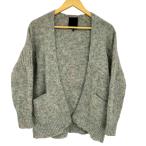 NOMBRE IMPAIR(ノンブルアンペール) アルパカ シャギー カーディガン レディース FREE  中古 古着 0425