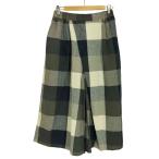 soulberry(ソウルベリー) ブロックチェックで巻いてるみたいなガウチョパンツ レディース 表記無  中古 古着 1023