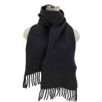 POLO RALPH LAUREN(ポロラルフローレン) 90s 同色 ポニー刺繍 ストライプ ラムズウー 中古 古着 1002