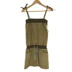 courreges(クレージュ) 90s- リブ切替コンビネゾン Y2K レディース  38 中古 古着 1222