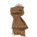 CHAPS RALPH LAUREN(チャップスラルフローレン) モノグラム フリンジマフラー レディース 中古 古着 0145