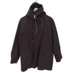 USED古着(ユーズドフルギ) basile28 ウール混 フーデッドコート レディース JPN：40  中古 古着 0425