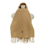 POLO RALPH LAUREN(ポロラルフローレン) スコットランド製 ポニー刺繍 ラムウール フリン 中古 古着 0228