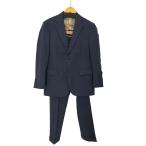 ショッピングSTUART Paul Stuart(ポールスチュアート) ストライプ 背抜き ウールテーラードジャケット スーツセット 中古 古着 0945