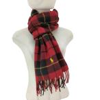 POLO RALPH LAUREN(ポロラルフローレン) タータンチェック ポニー刺繍マフラー メンズ 表 中古 古着 0843