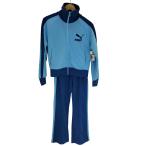 PUMA( Puma ) специальный заказ T7 джерси спортивная куртка боковой линия Logo центральный Press б/у б/у одежда 0922