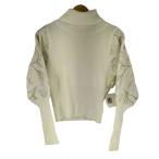 LAGUNAMOON( Laguna Moon ) плечо embro Ida Lee вязаный tops женский FREE б/у б/у одежда 0205