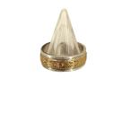 USED б/у одежда ( б/у полный gi) 14K.GF печать Navajo кольцо мужской 11 номер б/у б/у одежда 0224