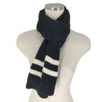 Polo by RALPH LAUREN(ポロバイラルフローレン) BIGポニー刺繍 ウール混 マフラー  中古 古着 0702