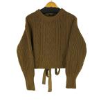 DRESSLAVE(ドレスレイブ) リボン ケーブルニット レディース  38 中古 古着 0425