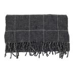 POLO RALPH LAUREN(ポロラルフローレン) ポニー 刺繍 ハウンドトゥースチェック フリンジ 中古 古着 0926