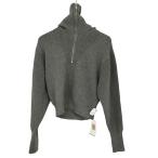 ZARA(ザラ) ハイネックハーフジップニット レディース JPN：M  中古 古着 0822