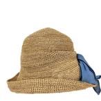 CA4LA(カシラ) スカーフチャーム付 ストローハット レディース 表記無  中古 古着 0724