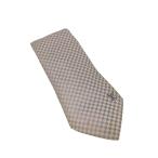 ショッピングダミエ LOUIS VUITTON(ルイヴィトン) ダミエ柄 シルク 100 ネクタイ メンズ 表記無  中古 古着 0251