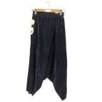 ショッピングGARCONS COMME des GARCONS(コムデギャルソン) AD2003 ベロアサルエルパンツ レディース   中古 古着 1008