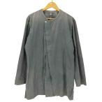 Ground Y( ground wai)ga- men to большой окраска обработка дизайн yoke no color рубашка мужской б/у б/у одежда 0142