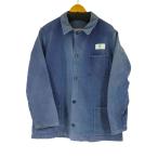 ショッピングused USED古着(ユーズドフルギ) ユーロワーク 70-80S モールスキン カバーオール メンズ 表記無  中古 古着 0643