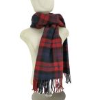 RALPH LAUREN(ラルフローレン) ウール100% 大判チェックマフラー メンズ 表記無  中古 古着 0543