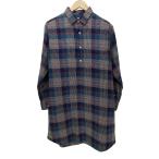 ショッピングINDIVIDUALIZED individualized shirts(インディヴィジュアライズドシャツ) USA製 マドラスチェック 中古 古着 0143