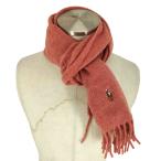 POLO RALPH LAUREN(ポロラルフローレン) ITALY製 ポニー刺繍 ウール フリンジマフラ 中古 古着 1202