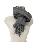 POLO RALPH LAUREN(ポロラルフローレン) スコットランド製 ラムウール100 マフラー メ 中古 古着 0944