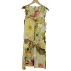 USED古着(ユーズドフルギ) AHCAHCUM あちゃちゅむムチャチャ 総柄 ノースリーブワンピース チ 中古 古着 0205