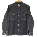 ショッピングzara ZARA(ザラ) デニムシャツジャケット メンズ import：XL  中古 古着 0626
