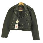 ショッピングused USED古着(ユーズドフルギ) Triumph レザー ダブルライダースジャケット  レディース impo 中古 古着 0723