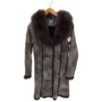 USED б/у одежда ( б/у полный gi) Real Fur 100% & Real Leather Mouton L б/у б/у одежда 0346